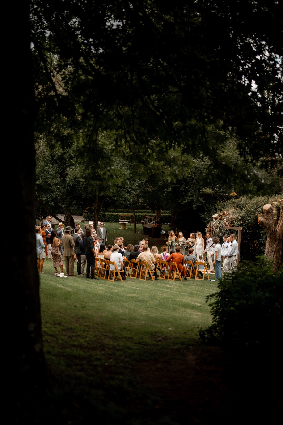 Wedding ceremony in the Southern Highlands