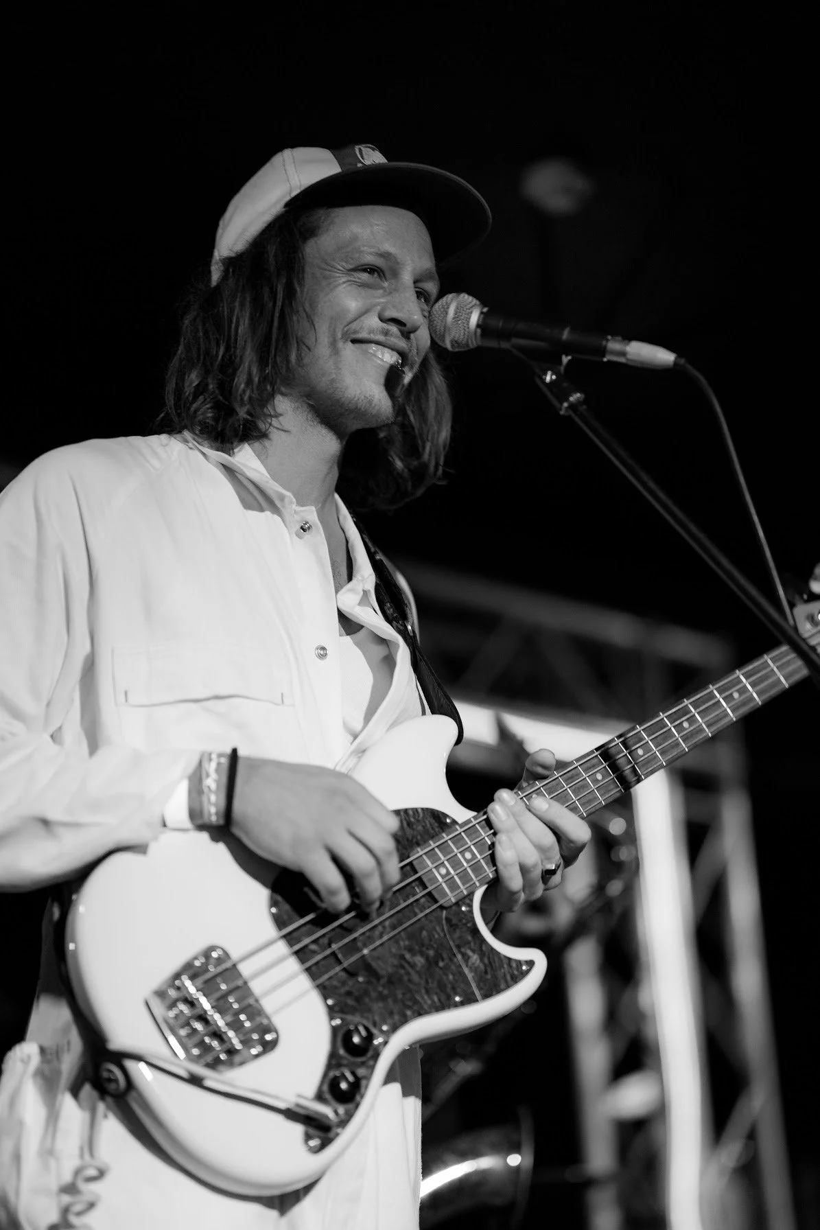 Mitch performing live